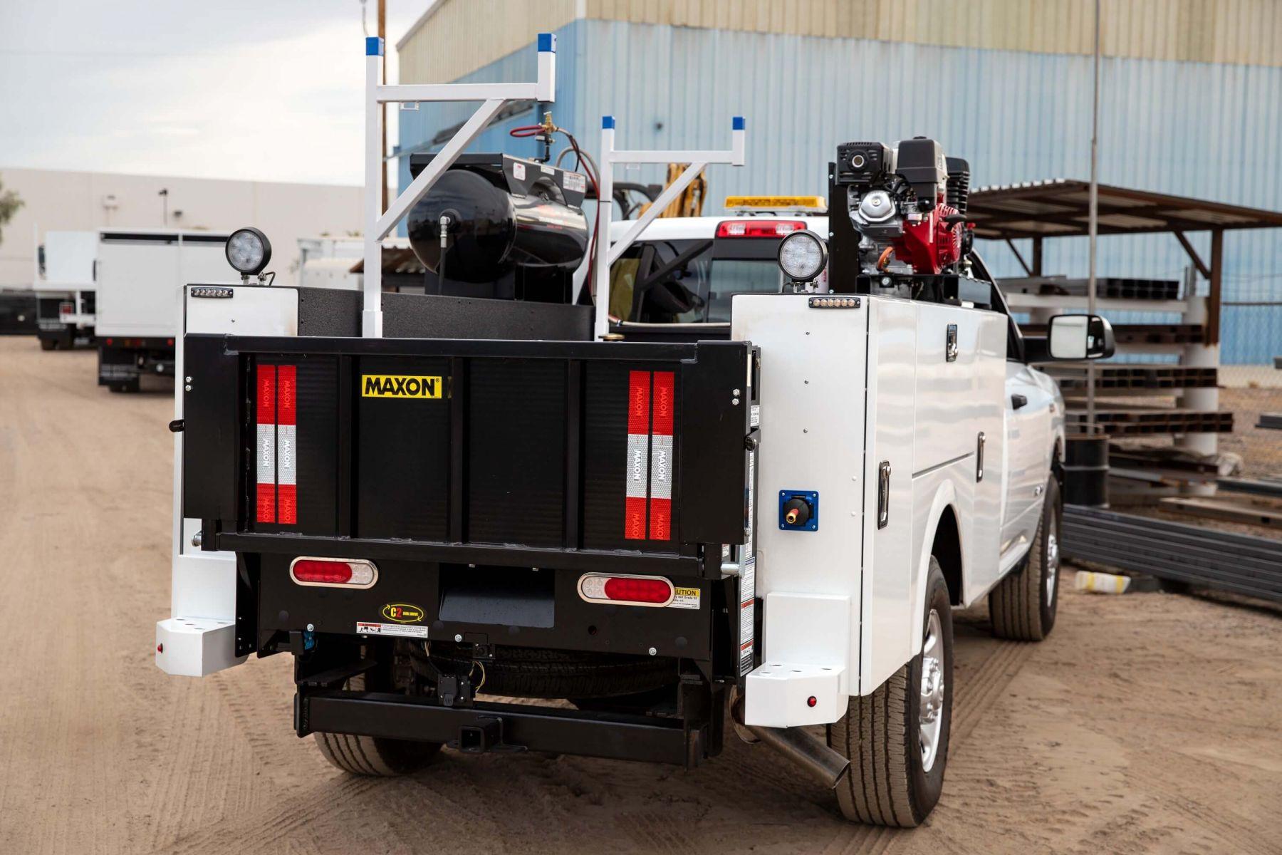 Liftgate from Maxon liftgates installed by Sun Country Truck