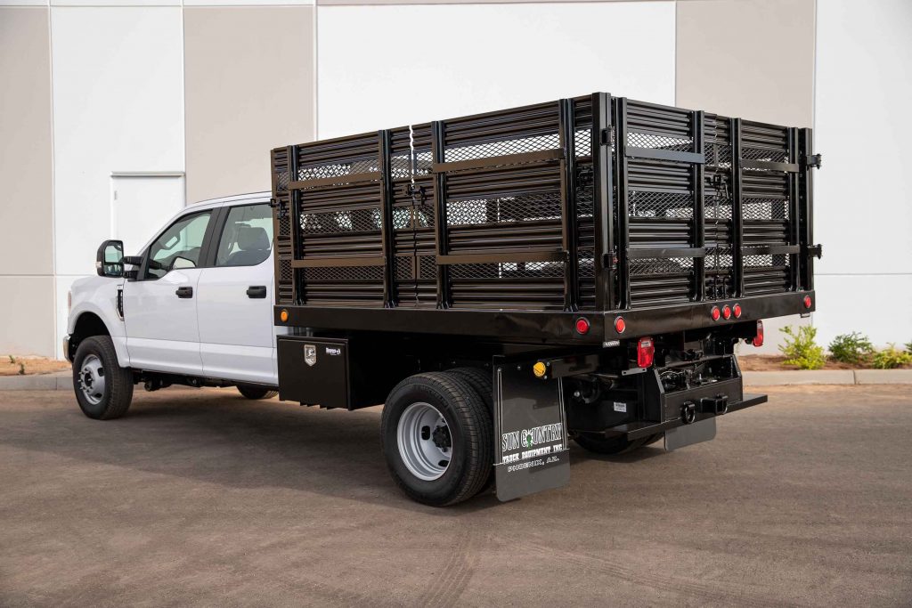 Custom work truck flat bed from sun country truck